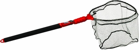 Ego S2 Slider Fishing Net, Ultimate Fishermen Tools Telescoping Handle, Replaceable Head, Salt & Freshwater, 29-60" Handle, 17x21 Inch Hoop