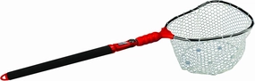 Ego S2 Slider Fishing Net, Ultimate Fishermen Tools Telescoping Handle, Replaceable Head, Salt & Freshwater, 29-60" Handle, 17x21 Inch Hoop