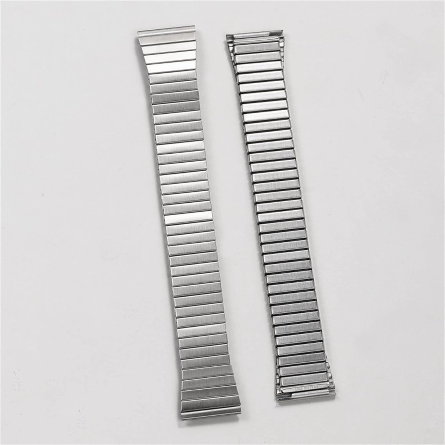 Elastic Metal Watch Band 22mm Stainless Steel Watch Band Compatible Smart Watch Quartz Watch Universal Replacement Strap