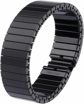 Elastic Stainless Steel Watch Band 20mm Universal Replacement Retractable Wristband for Smart Watch Men Women Metal Watch Band