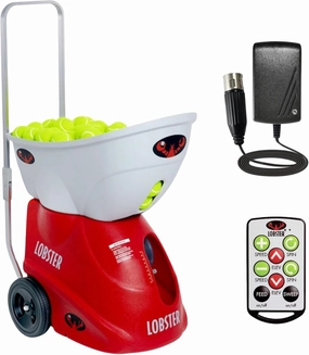 Elite Tennis Ball Machine - Auto Portable Tennis Ball Launcher, Preloaded & Custom Drills, Spin Control, Lob Elevation Switch, Ball Speed (up to 80MPH), with Multi-Function Remote