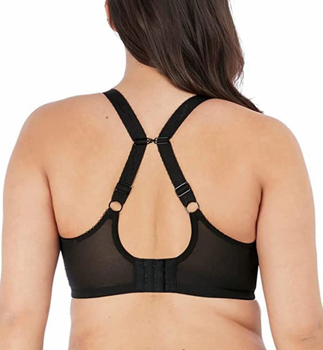Elomi Women’s Charley Floral Embroidery, Low Plunge, Dd  Bras