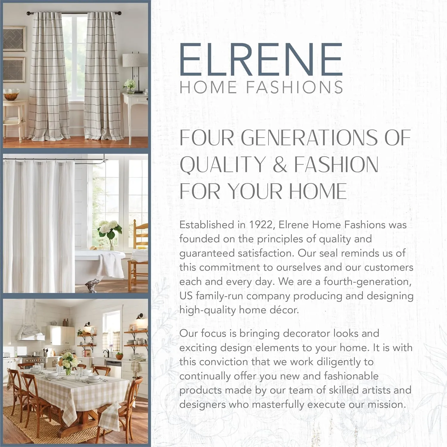 Elrene Home Fashions Cordelia Single Curtain Globe Ball Finials, 1 Inch Diameter, (Antique Pewter), (48X86), 48"-86" Adjustable Rod
