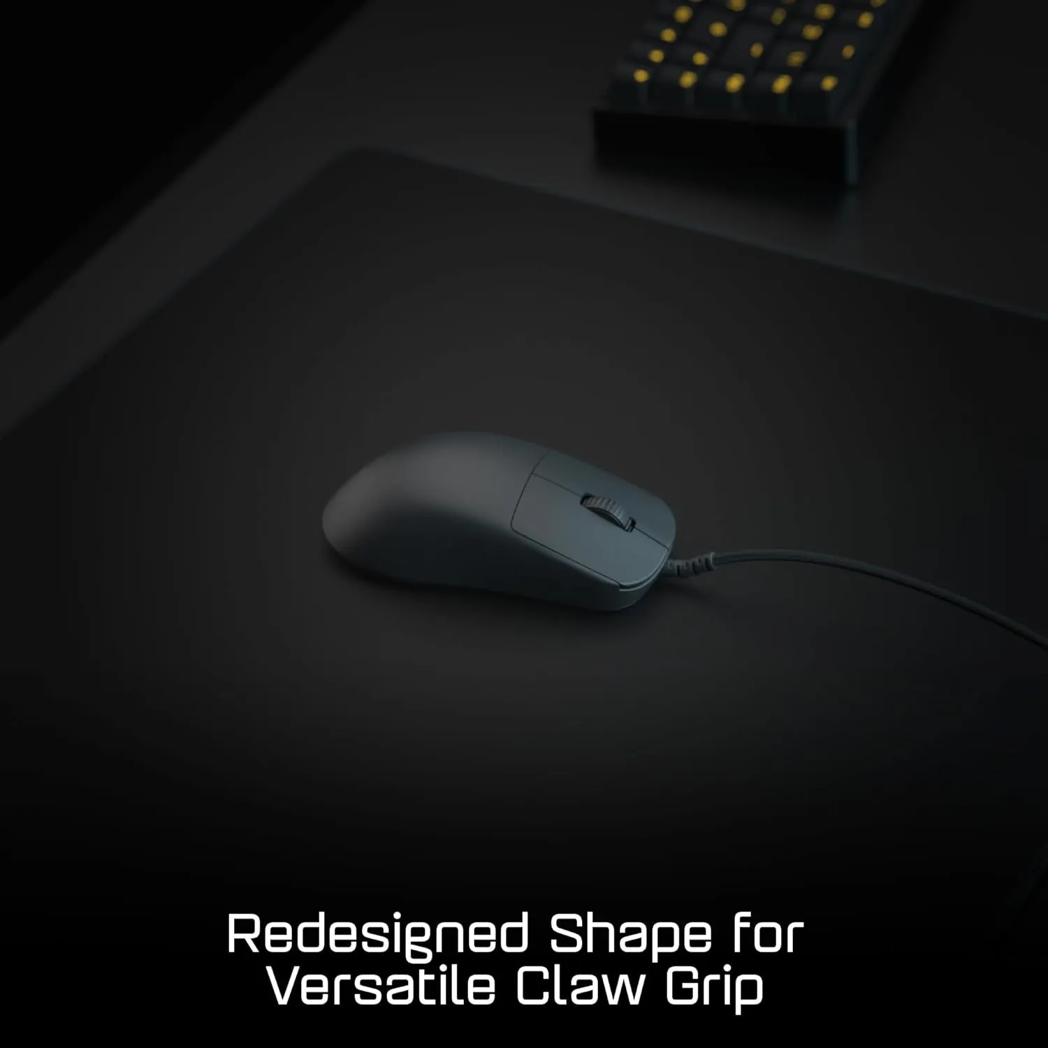ENDGAME GEAR OP1 Gaming Mouse - Precision Sensor, Kailh GX Switches, Lightweight Design, Swappable Buttons, Hybrid Skates, Black