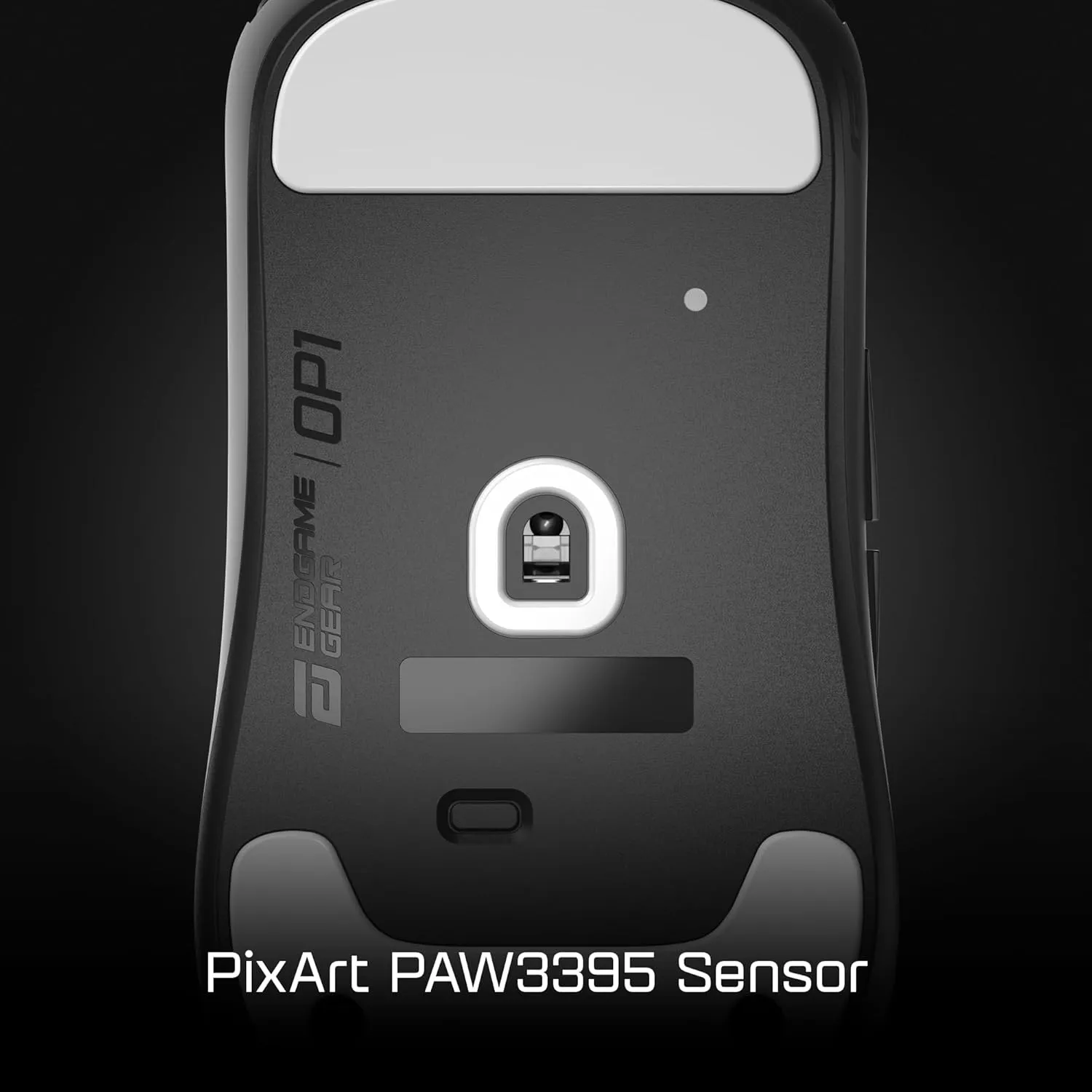 ENDGAME GEAR OP1 Gaming Mouse - Precision Sensor, Kailh GX Switches, Lightweight Design, Swappable Buttons, Hybrid Skates, Black