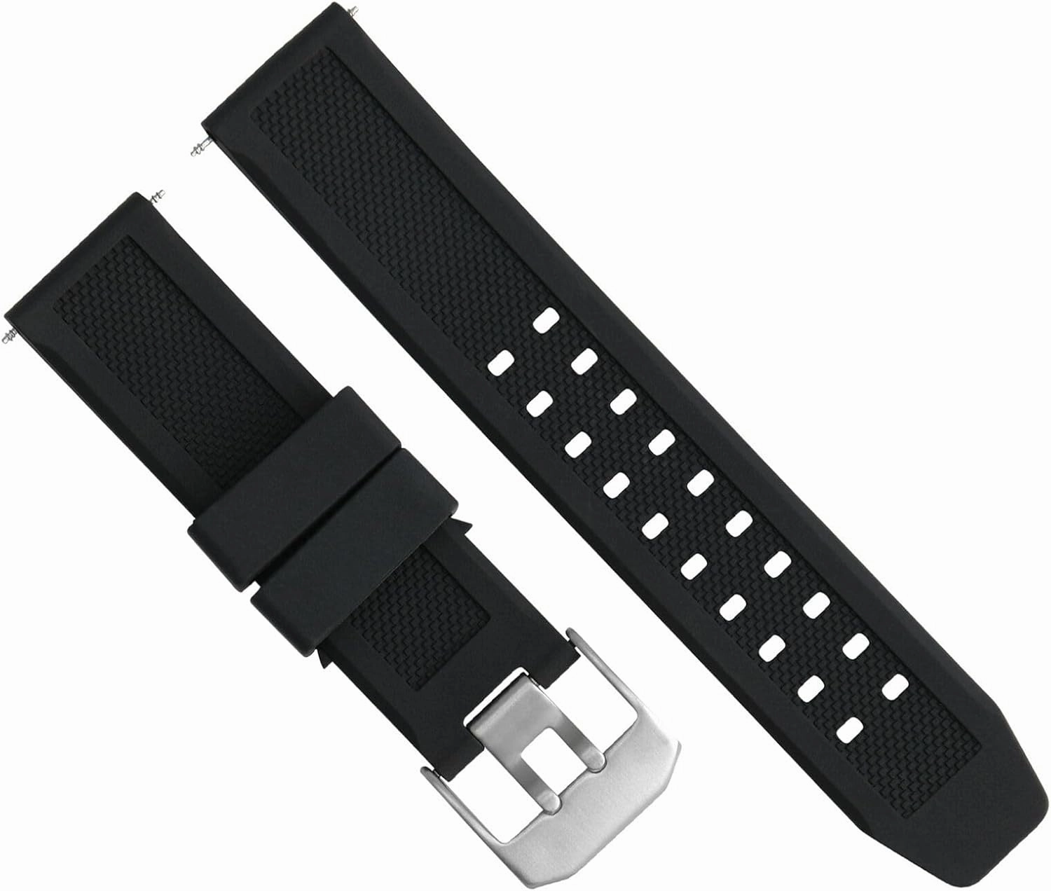 Ewatchparts 23mm Compatible With Luminox Evo Rubber Watch Band Strap 3050, 3950 Navy Seal Colormark