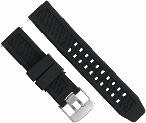Ewatchparts 23mm Rubber Compatible With Luminox Black Ops Land Band Strap Navy Seal 8800 8802 8813 8815 8817