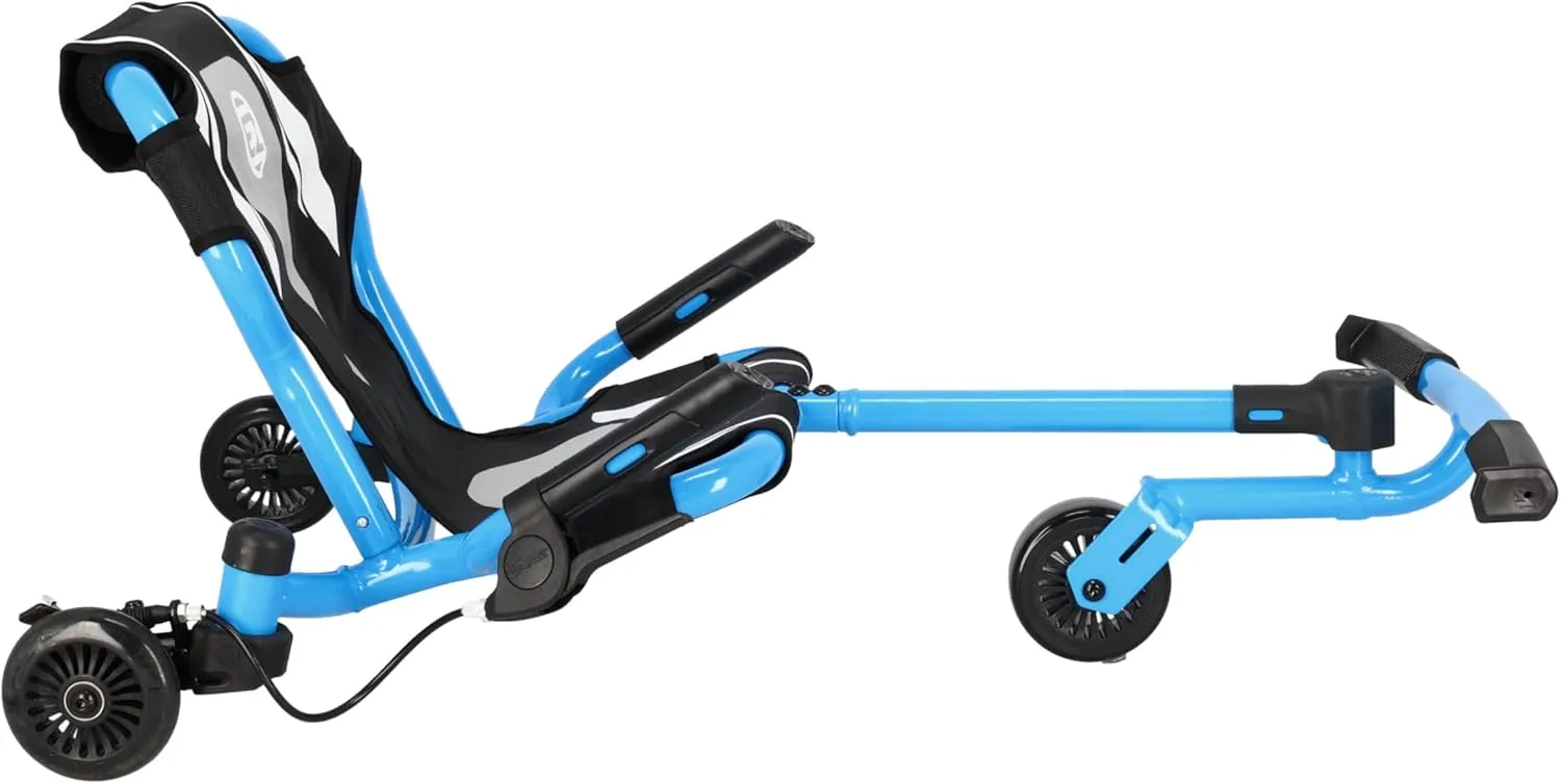 EzyRoller New Drifter-X Ride on Toy for Ages 6 and Older, Up to 150lbs. - Blue