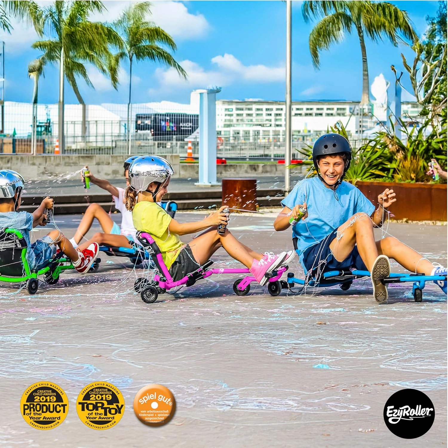 EzyRoller New Drifter-X Ride on Toy for Ages 6 and Older, Up to 154lbs. - Pink