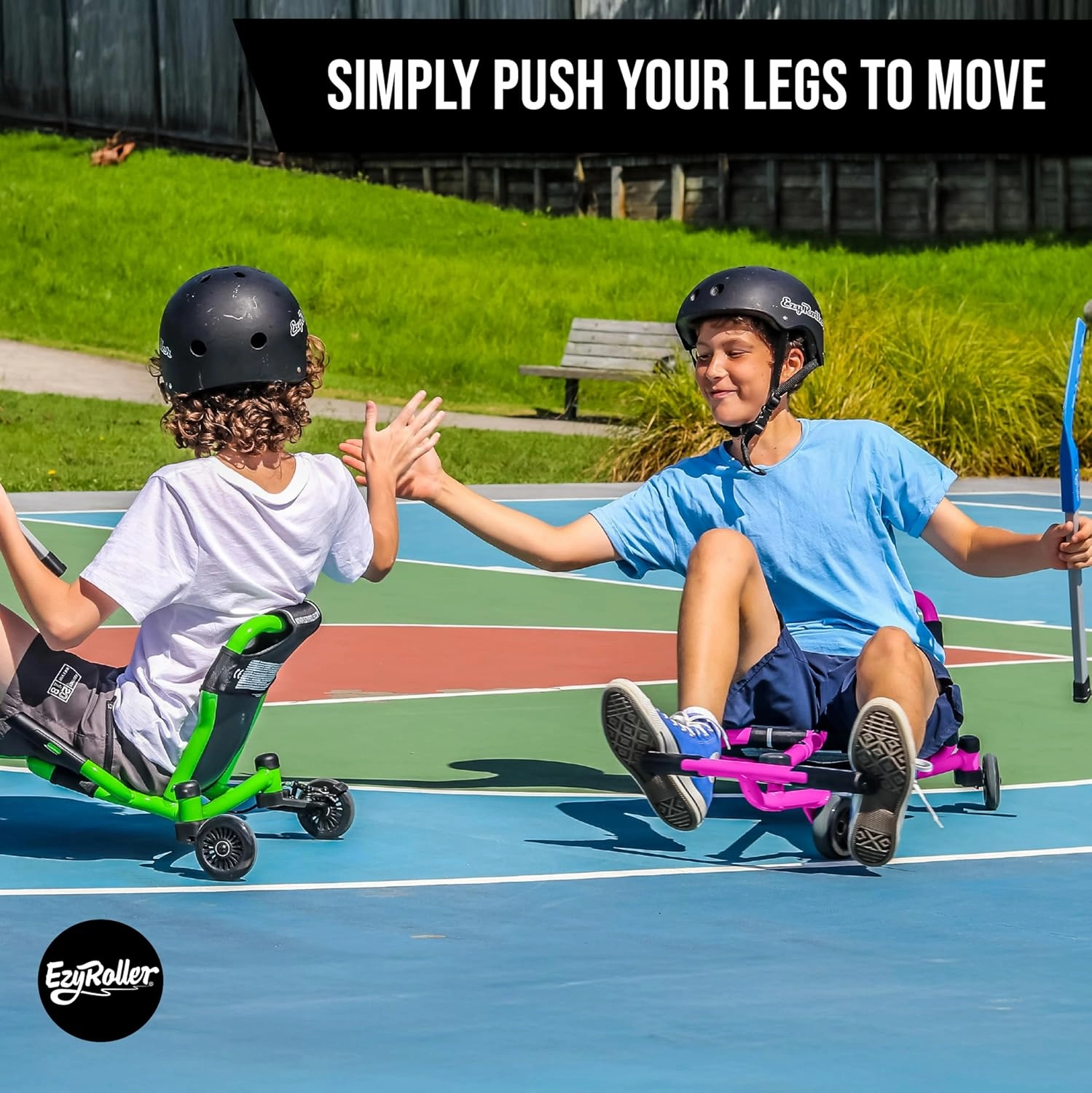 EzyRoller New Drifter-X Ride on Toy for Ages 6 and Older, Up to 154lbs. - Pink