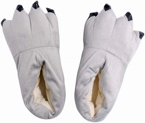 FashionFits Unisex Soft Plush Home Slippers Animal Costume Paw Claw Shoes