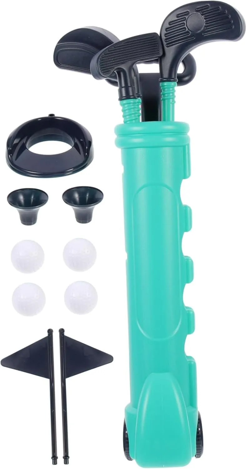 FAVOMOTO 1 Set Educational Golf for Sports Plaything with Clubs Balls Fun Lightweight Safe Present for Boys
