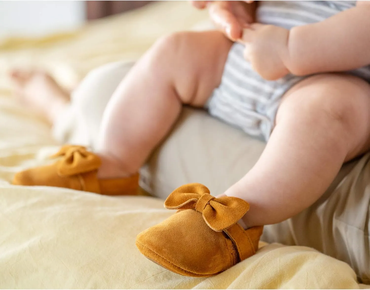 Felix & Flora Soft Sole Baby Shoes - Infant Baby Walking Shoes Moccasinss Rubber Sole Crib Shoes