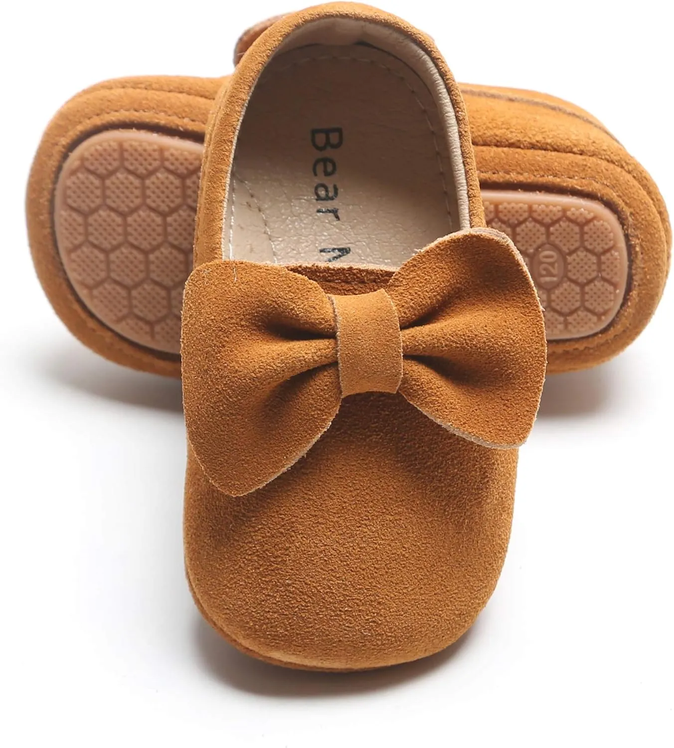 Felix & Flora Soft Sole Baby Shoes - Infant Baby Walking Shoes Moccasinss Rubber Sole Crib Shoes
