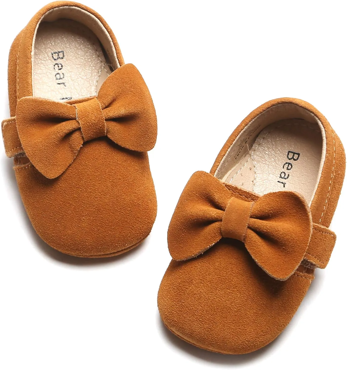 Felix & Flora Soft Sole Baby Shoes - Infant Baby Walking Shoes Moccasinss Rubber Sole Crib Shoes