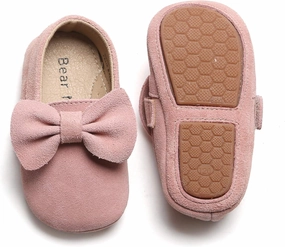 Felix & Flora Soft Sole Baby Shoes - Infant Baby Walking Shoes Moccasinss Rubber Sole Crib Shoes