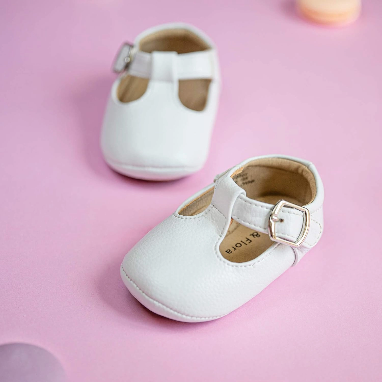 Felix & Flora Soft Sole Baby Shoes - Infant Baby Walking Shoes Moccasinss Rubber Sole Crib Shoes
