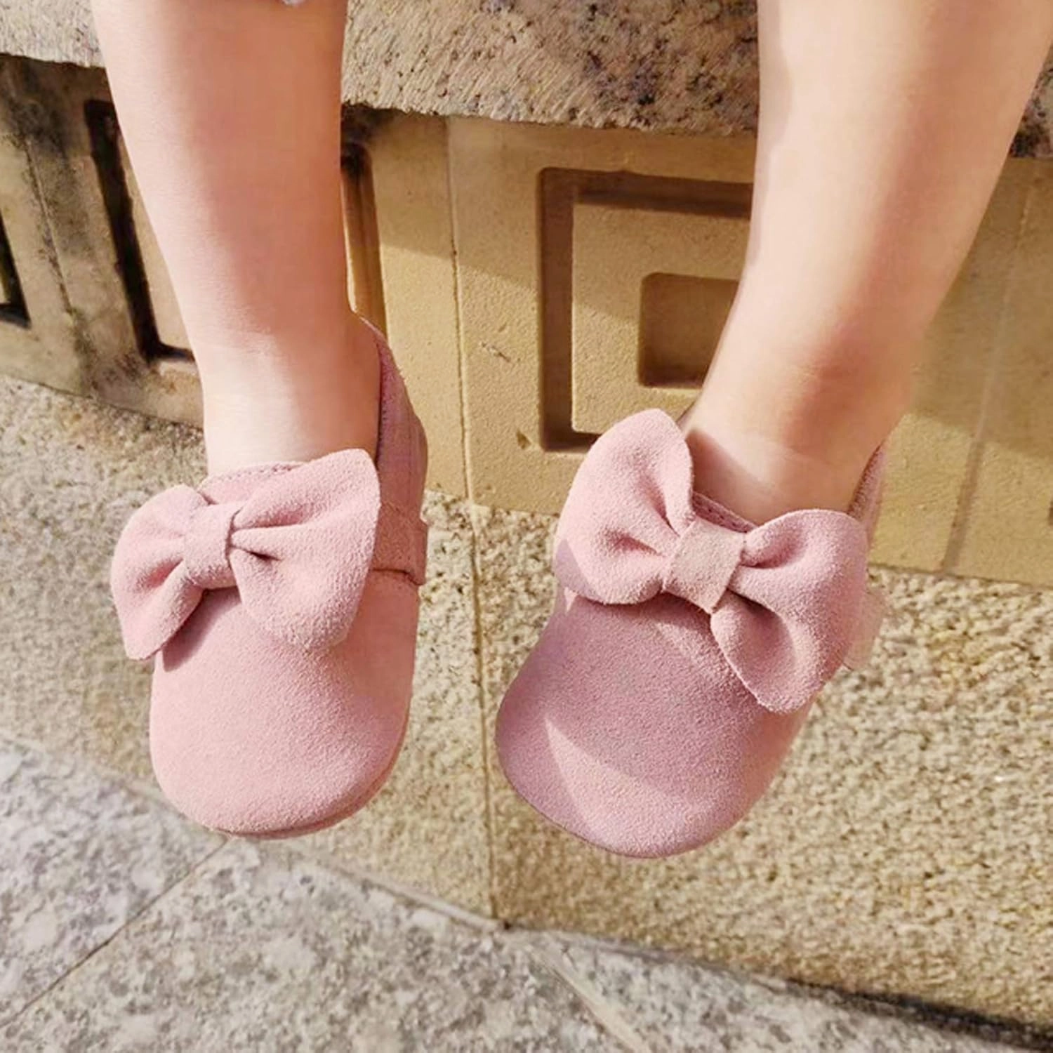Felix & Flora Soft Sole Baby Shoes - Infant Baby Walking Shoes Moccasinss Rubber Sole Crib Shoes