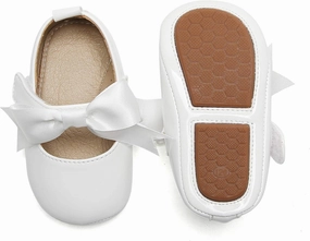 Felix & Flora Soft Sole Baby Shoes - Infant Baby Walking Shoes Moccasinss Rubber Sole Crib Shoes