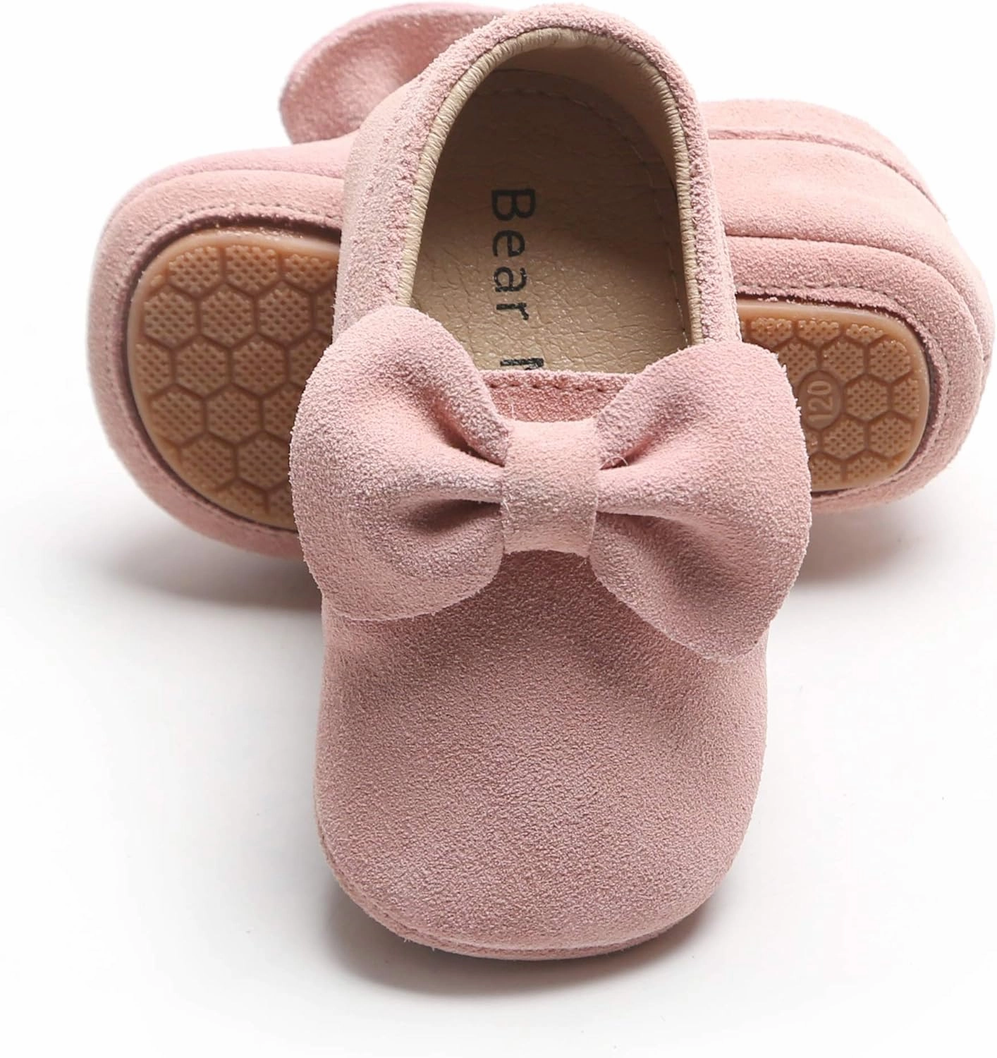 Felix & Flora Soft Sole Baby Shoes - Infant Baby Walking Shoes Moccasinss Rubber Sole Crib Shoes
