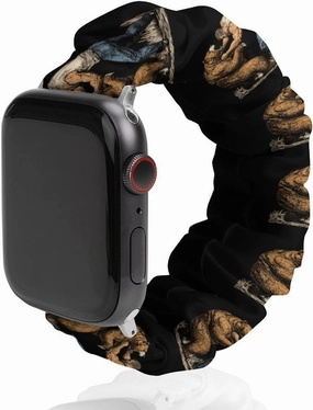 Fighting With Bear Fashion Watch Strap Scrunchies Wristbands Compatible With IWatch Series