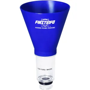 FIRSTINFO F3553FR Engine Oil Funnel for Most Ford, Mazda and Mercury Vehicles - Spill-Free Oil Filling Tool, Easy to Use