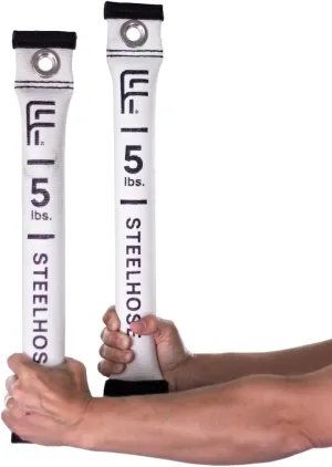 FitFighter Steelhose | Flexible Free Weight | 5-in-1 Dumbbell, Kettlebell, Sandbag, Medicine Ball, & Sledge | Indoor/Outdoor Home Gym Weights | Easy-to-Grip Weight For Full Body Workout | Available in 5, 10, 15, 20, 25, 30, 35, 40, 45, 50 lbs
