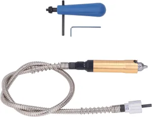 Flex Shaft Extension Chuck, Key Adapter Flexible Attachment Flexible Shaft Attachment for Electric Drill Rotary Grinder Tool used for polishing, engraving