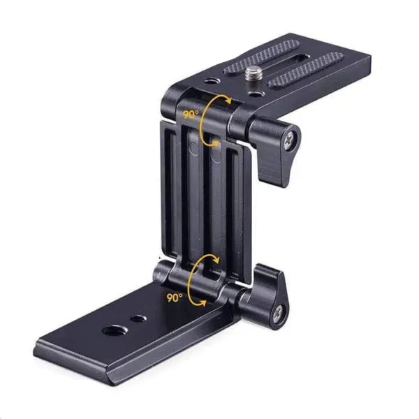 Flexible Camera Tripod - Compact Folding  Bracket Mount Fits Most DSLR Camera