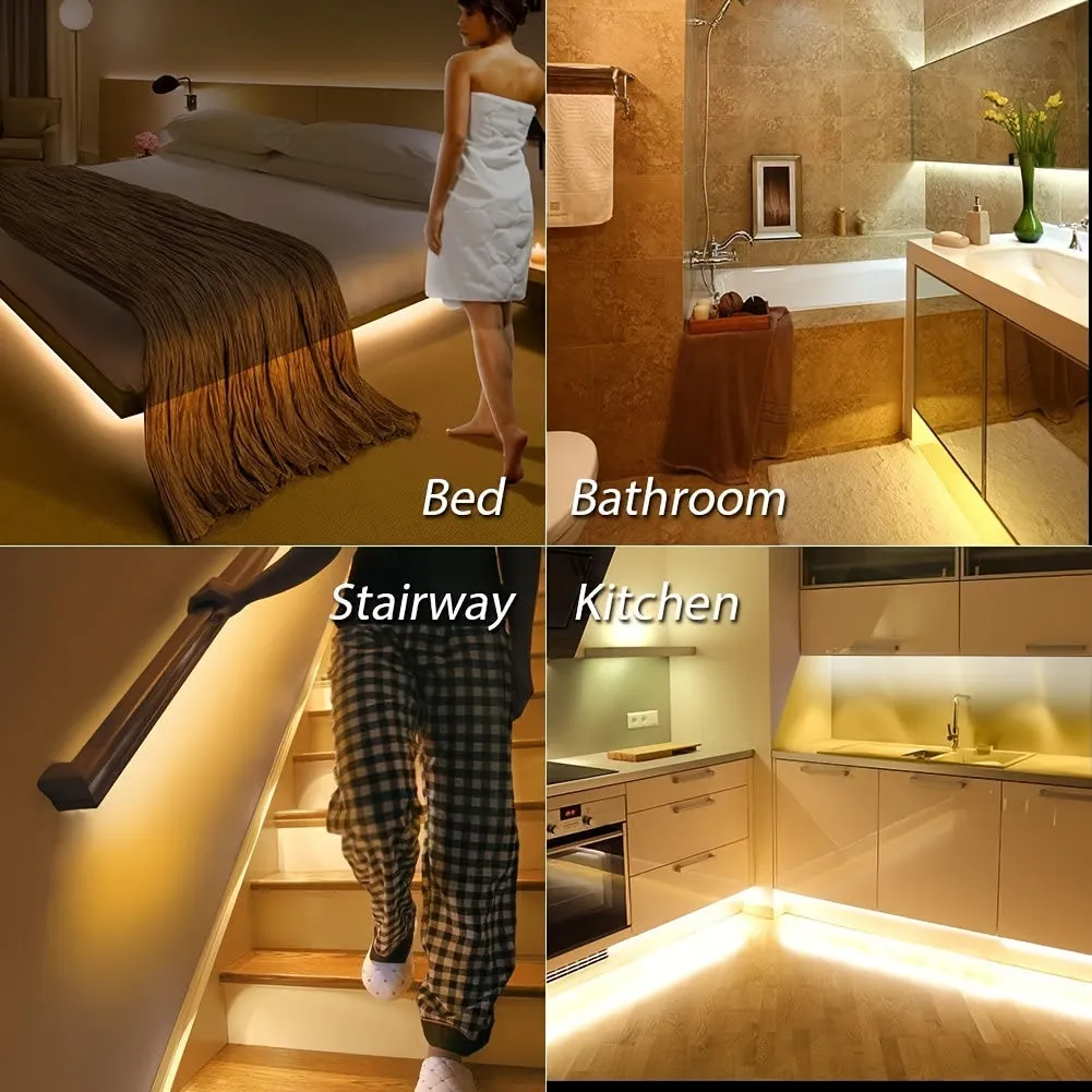 Flexible Motion Sensor LED Strip – USB Powered, Easy Installation, Stylish Home Lighting