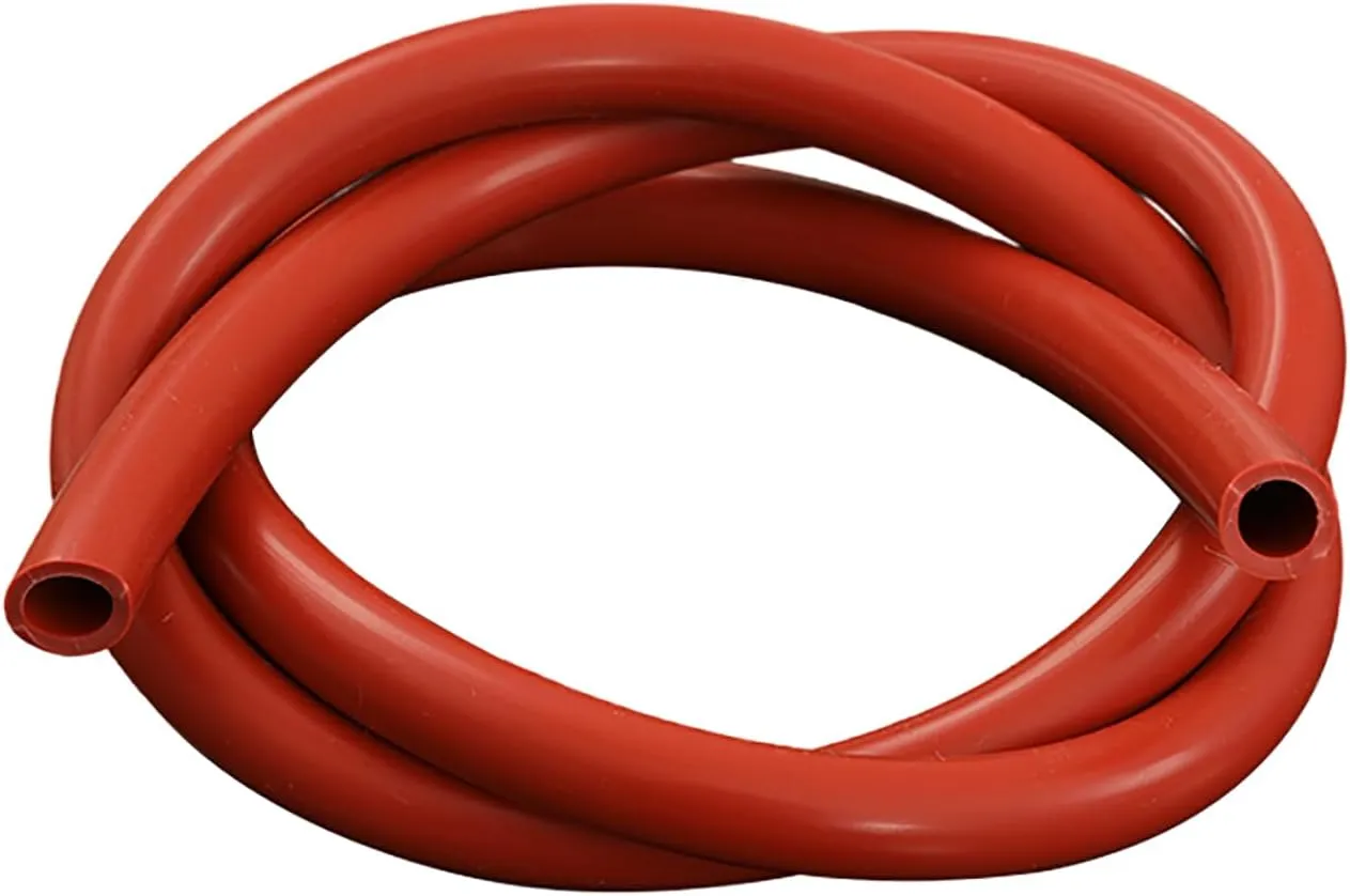 Flexible Red Silicone Tubing - 5m/16.4ft - Food Grade Hose for Pumps, Plumbing, and Irrigation(8mm*11mm)