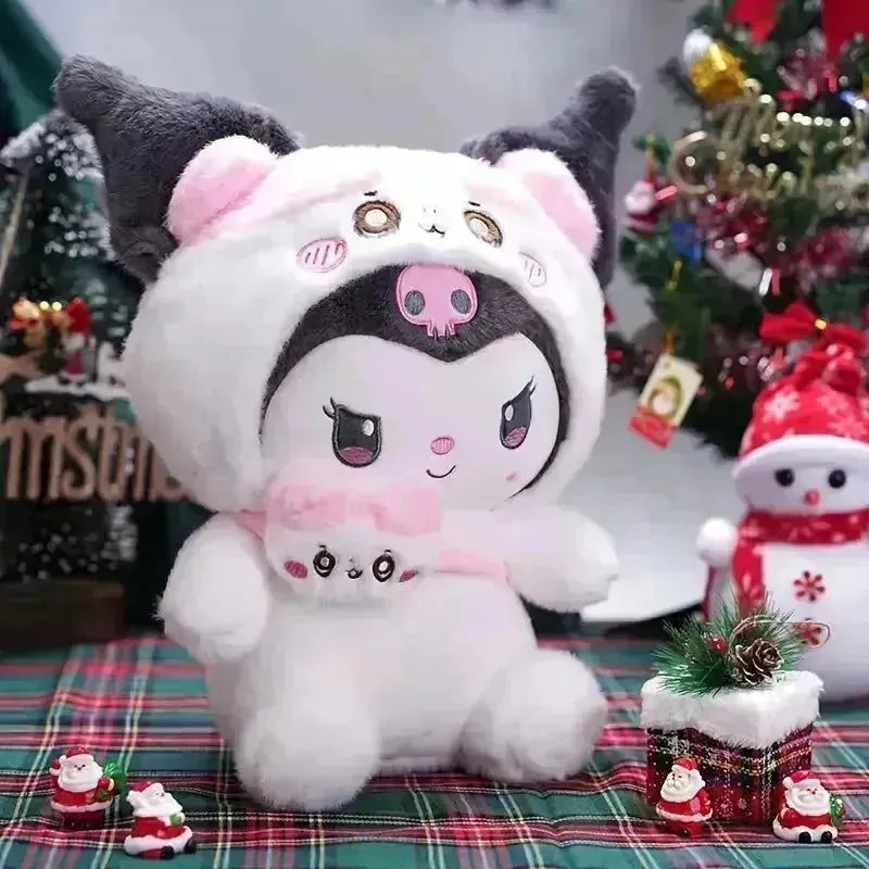 Fluffy Kuromi Bunny Plush Toy (50 cm)