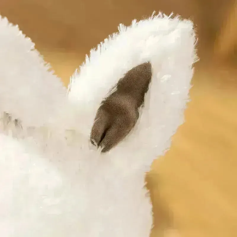 Fluffy Rabbit Carrot Backpack Plush Toy
