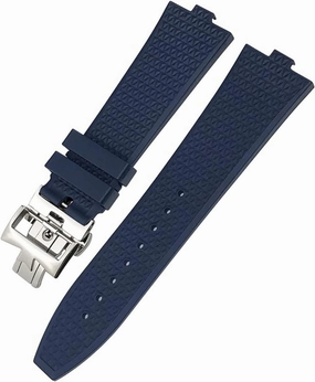 Fluororubber Watchbands for Vacheron Constantin 5500V 4500V 7900 Men waterproof replacement Strap 24mm*7mm