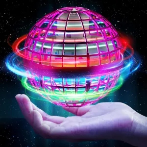 Flying Orb Ball, Flying Spinner Ball Toy, Hand Controlled Boomerang Hover Ball, Fidget Spinner Stress Ball, Christmas Birthday Cool Toys Gifts for 6 7 8 9 10  Year Old Boys Girls Teens Indoor Outdoor
