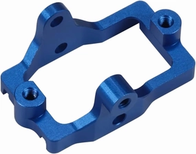 for TRX4-M for Bronco for Defender 9739 1/18 Aluminum CNC Servo Mount RC Crawler Upgrade Parts Accessory Upgrade and Replacement RC Car DIY Parts(Blue)