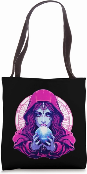 Fortune Teller With Crystal Ball I Fortune Teller Tote Bag
