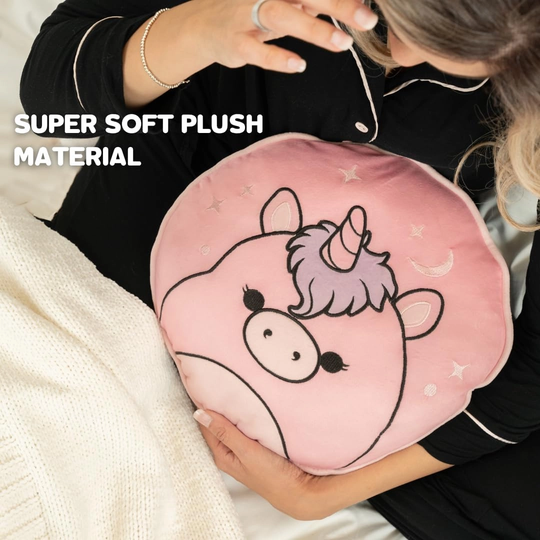 Franco Bedding Super Soft Plush Decorative Throw Cuddle Pillow (100% Officially Licensed Product), One Size, Squishmallows