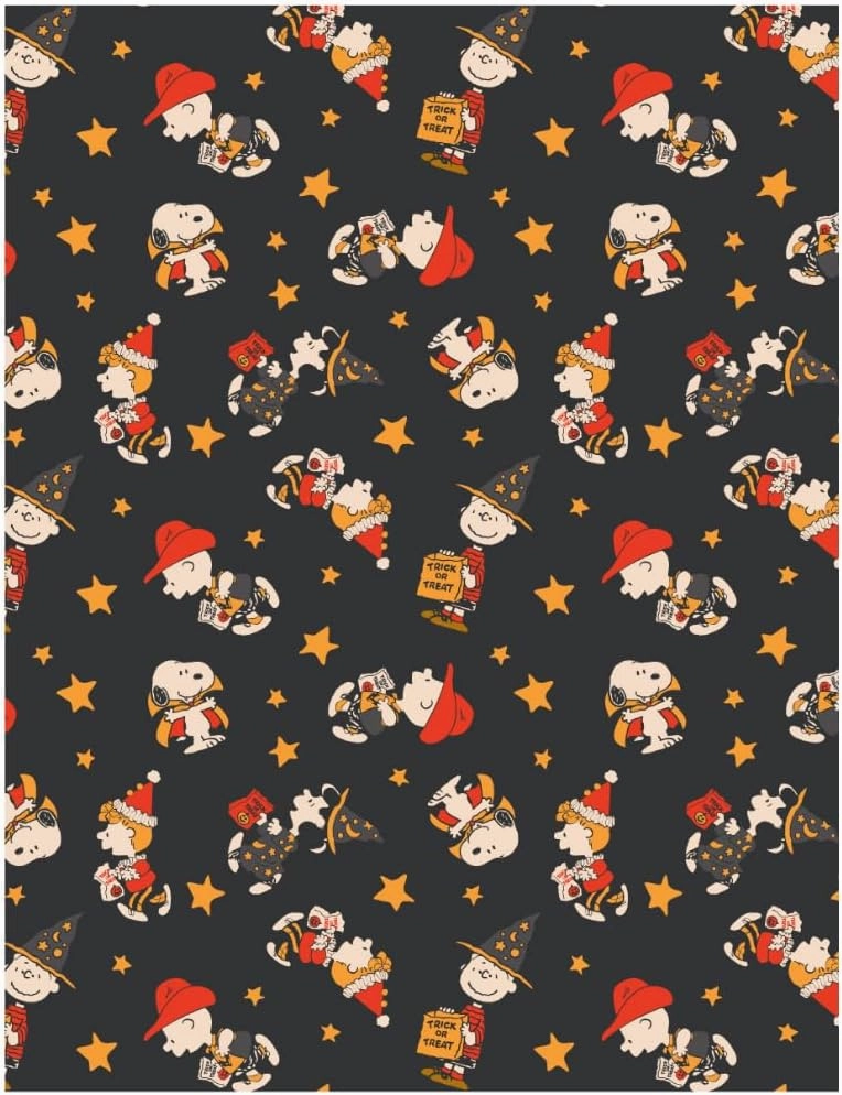Franco Collectibles Peanuts Halloween Bedding Super Soft Cozy Plush Throw, 46 in x 60 in, (Officially Licensed Product)