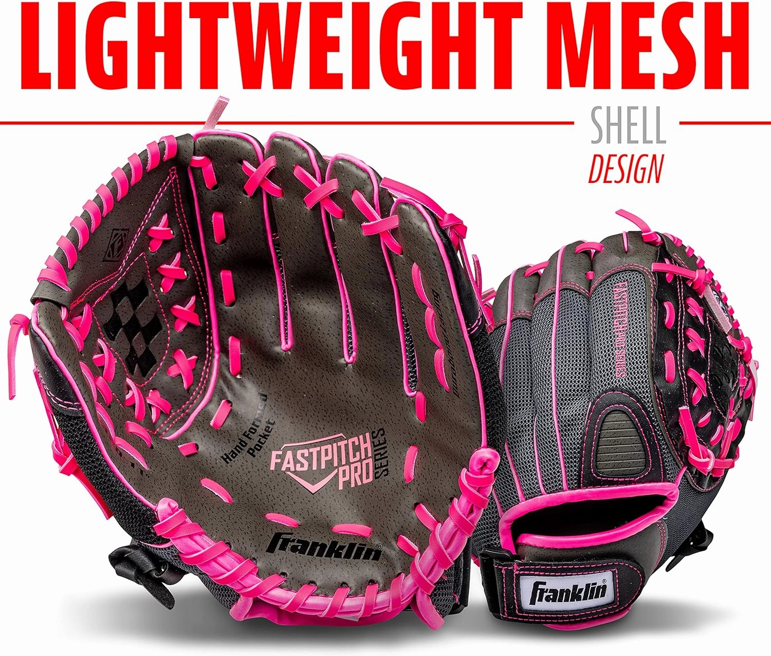 Franklin Sports Girls Softball Glove - Women's Windmill Fastpitch   Slowpitch Softball Glove