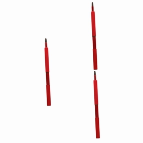 FRCOLOR 3pcs Multi-function Makeup Brush Retractable Lip Brush Angled Makeup Lip Applicator Tool Kit