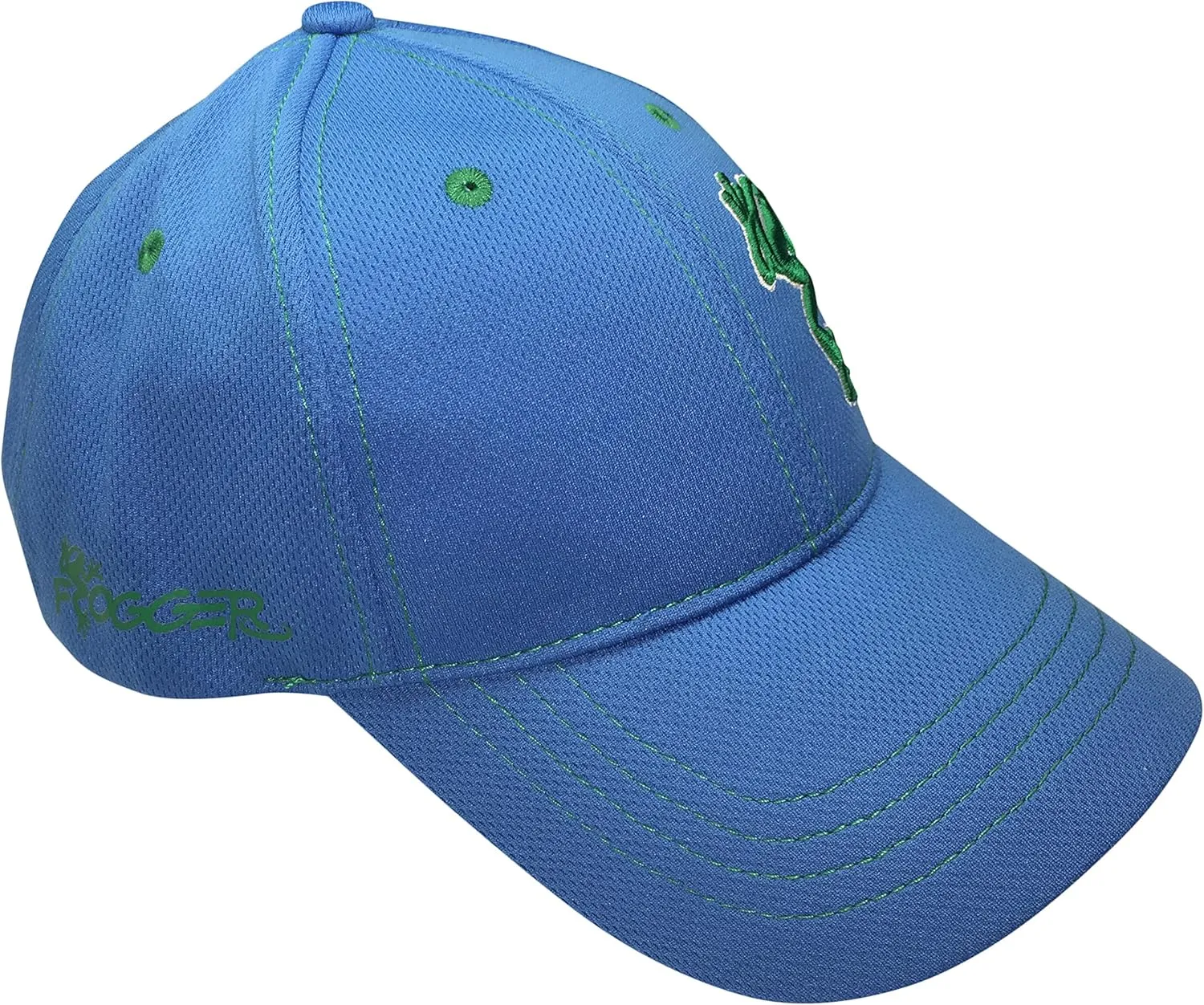 Frogger Golf Fly Dry Performance Golf Hat, Adjustable Ball Cap - One Size