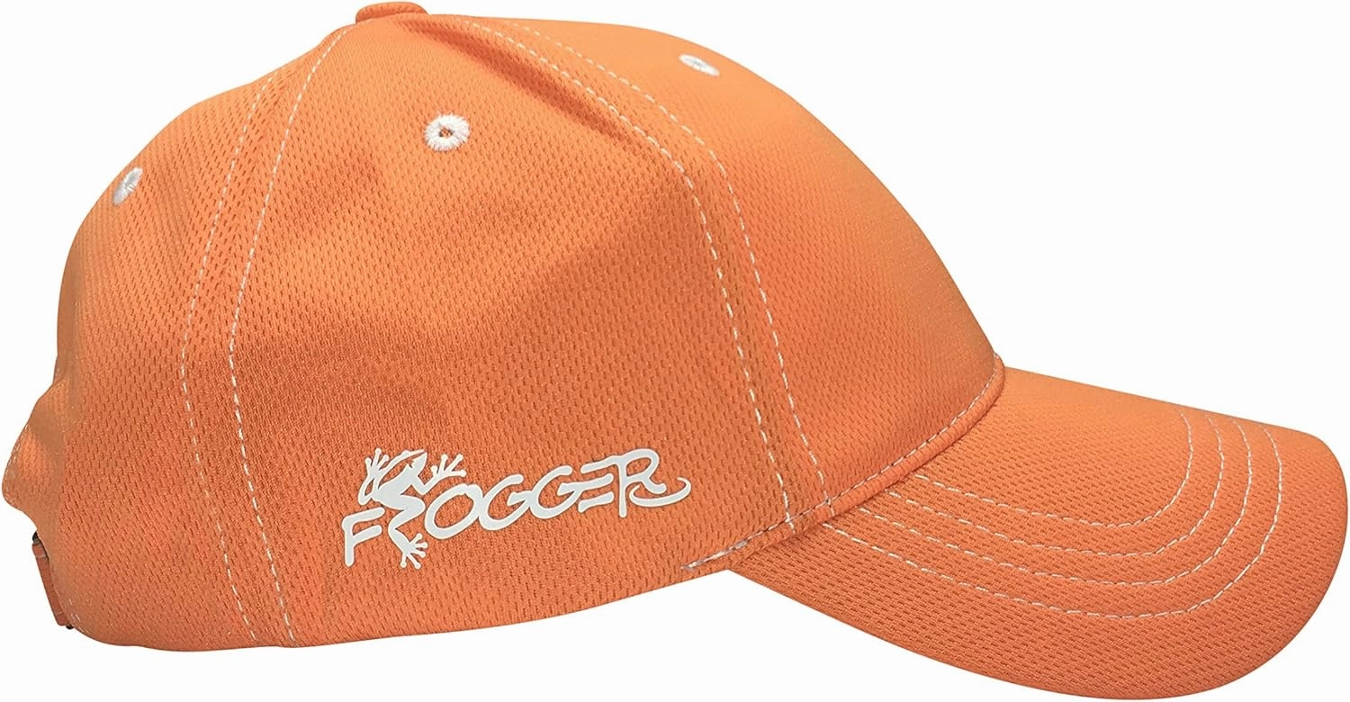 Frogger Golf Fly Dry Performance Golf Hat, Adjustable Ball Cap - One Size