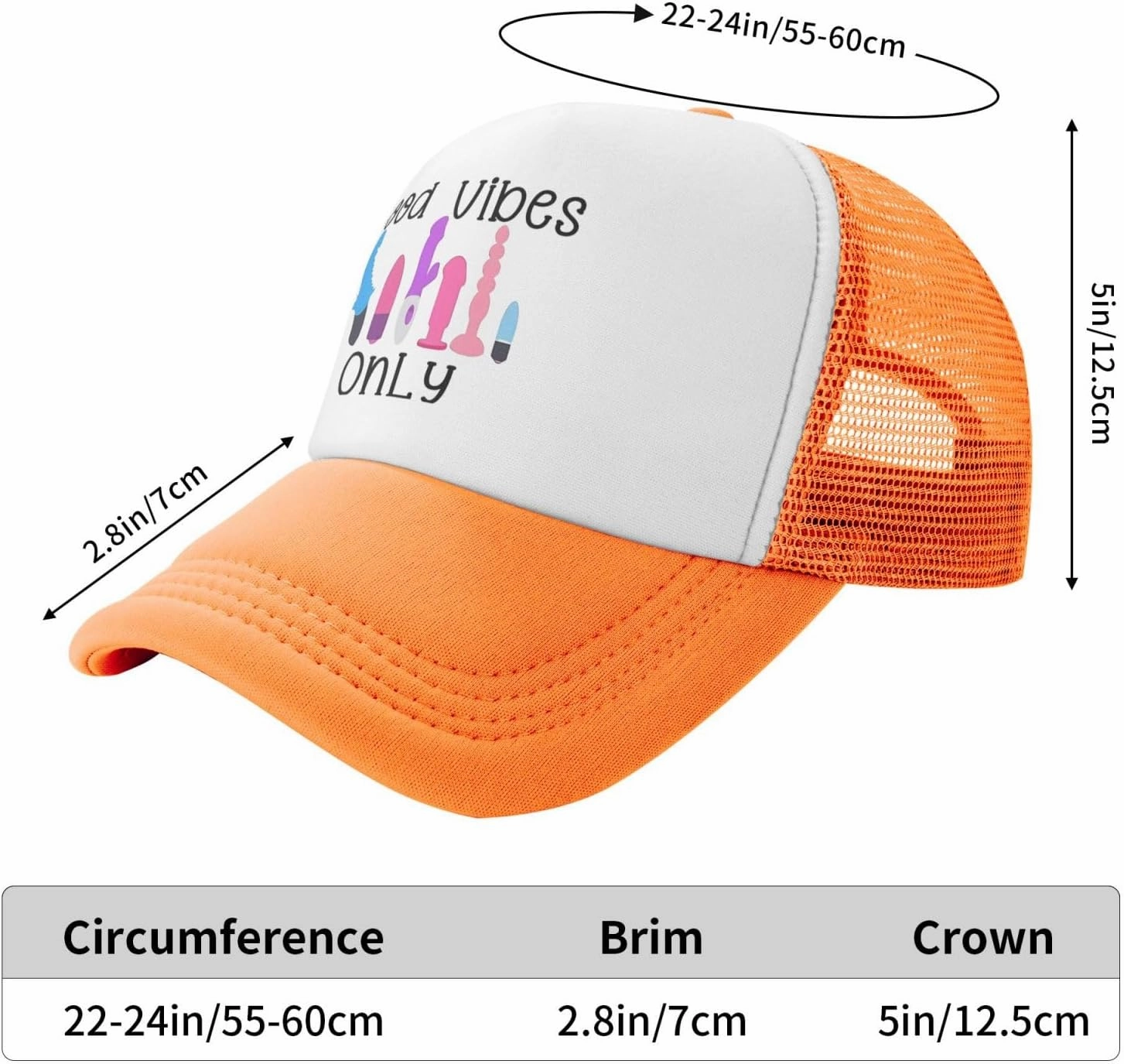 Funny Toy Trucker Hat Unisex Adult Hats Adjustable Cap for Men and Women Classic Fishing Caps