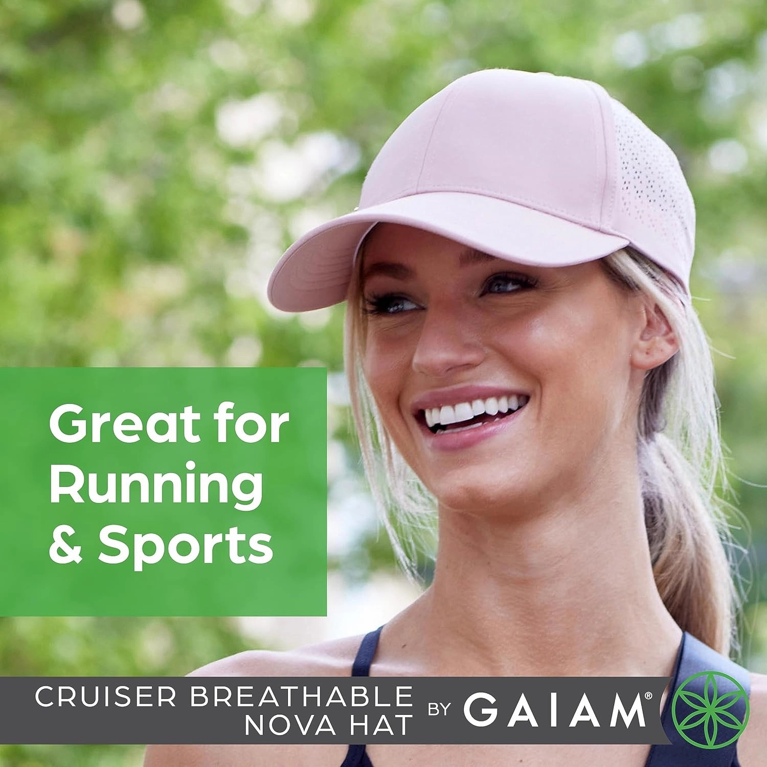 Gaiam Women's Hat-Cruiser Breathable Nova