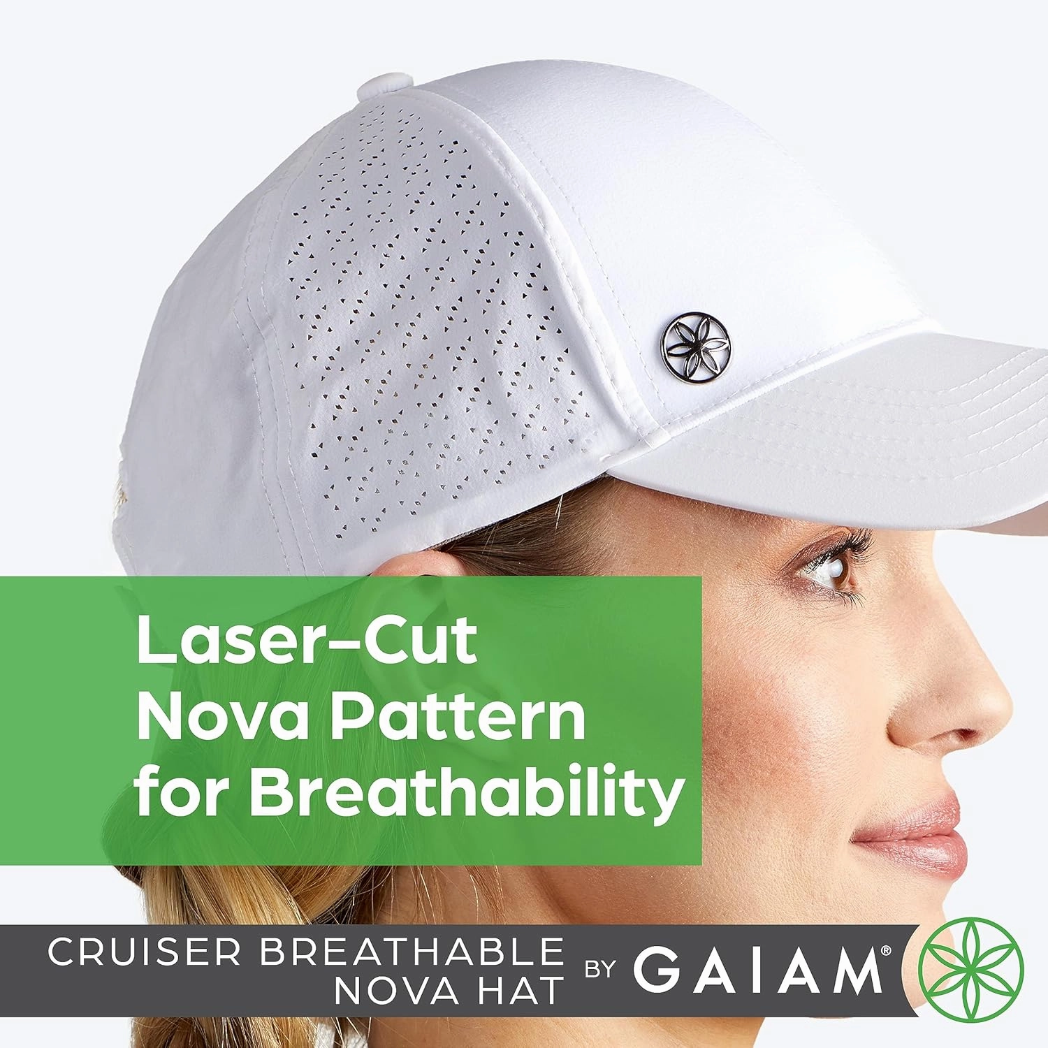 Gaiam Women's Hat-Cruiser Breathable Nova