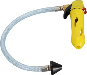 Gallo Drain Gun, Condensate Line Cleaner with Flexible Hose Threaded Ac Drain Line Cleaner For HVAC, Air Conditioner Clogs (Yellow)