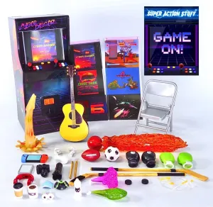 Game ON Arcade 1/12 Scale Six Inch Action Figure Accessories Set with LED Light (Cyber Dagger w/Light)