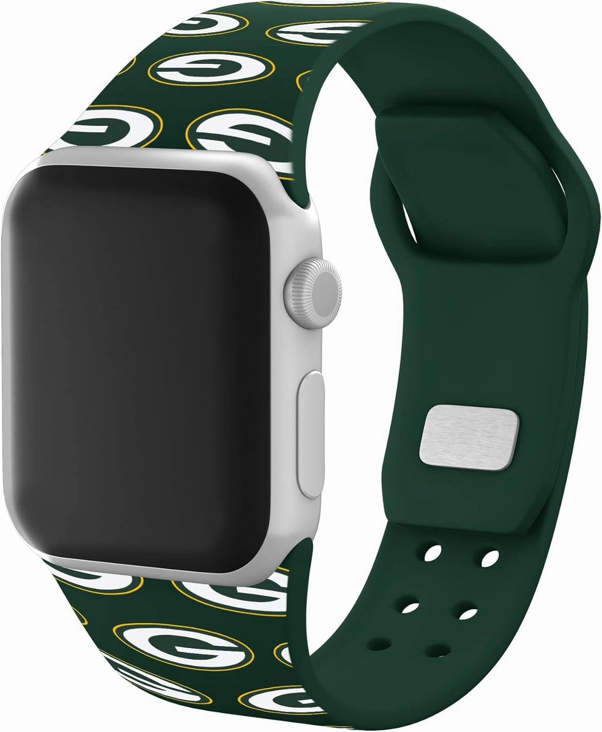 Game Time Green Bay Packers HD Watch Band Compatible with Apple Watch