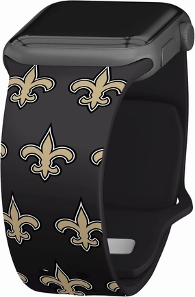Game Time New Orleans Saints HD Watch Band Compatible with Apple Watch